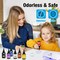 JDiction Glitter Colored UV Resin, 8 Colors Metallic UV Resin with Sparkling Effect, Hard Glitter UV Resin Kit for Jewelry Making, Colored Resin Casting and Coating, Crafts and Decoration